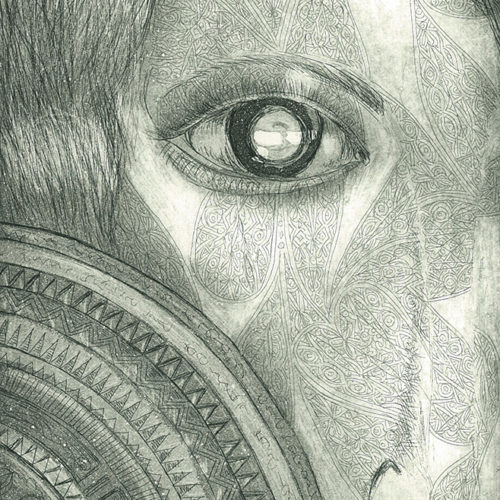 天照大御神と鏡 〜天の岩屋隠れより〜＜Earth＞